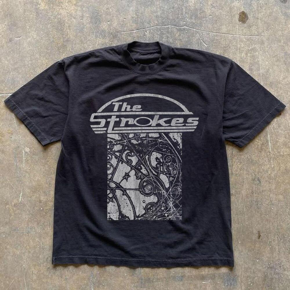 The Strokes Is This It Alternative Rock Indie Band Graphic T-Shirt